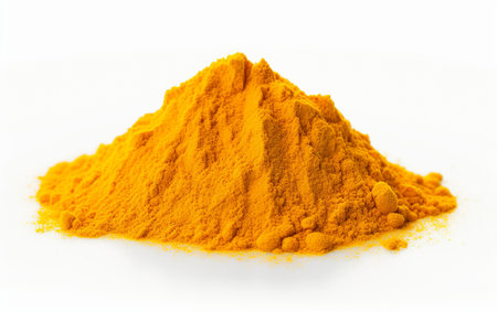 Turmeric Powder. Aiの素材