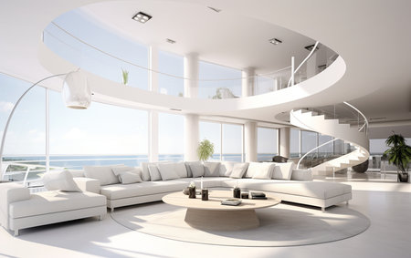 Penthouse Design. Aiの素材