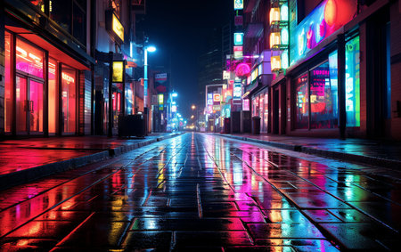 Neon Symphony. Aiの素材