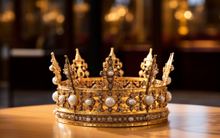 Gold Crown. Aiの素材