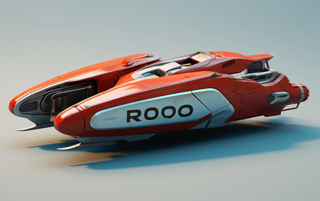 Ro-Ro Vessel. Aiの素材