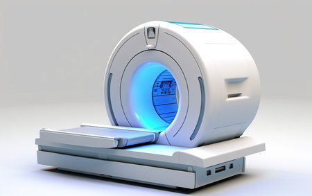 MRI Machine. Aiの素材