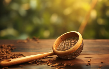 Tea Strainer. Aiの素材