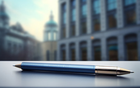 Bank Pen Image. Aiの素材