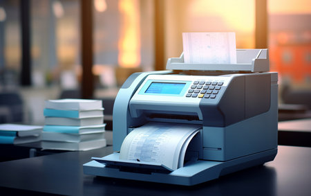Statement Printer. Aiの素材