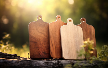 Multi sized Chopping Boards Arrayの素材