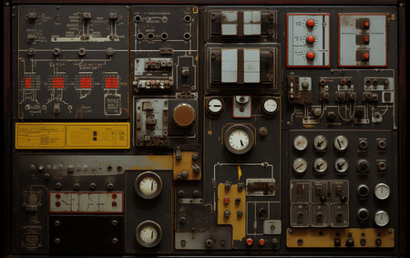 Industrial Control Panel for Factoriesの素材