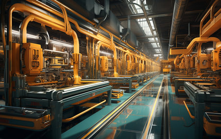 Optimized Industrial Production Line Designの素材