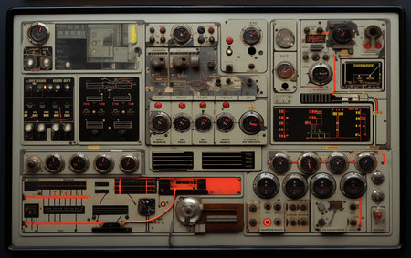 Efficient Factory Control Panel Designの素材