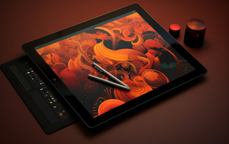Advanced Digital Drawing Tabletの素材