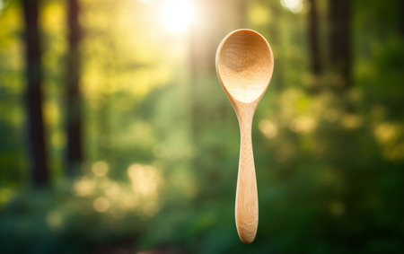 Artisanal Hand Carved Wooden Spoonの素材
