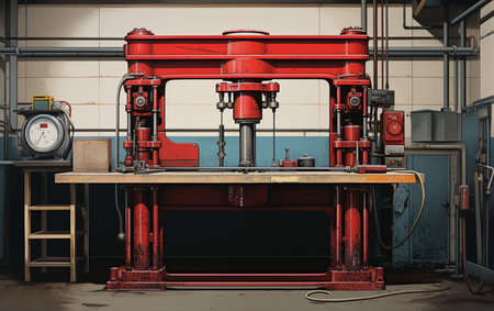 Heavy Duty Hydraulic Compression Machineの素材