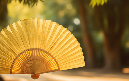 Leaf Hand Fanの素材