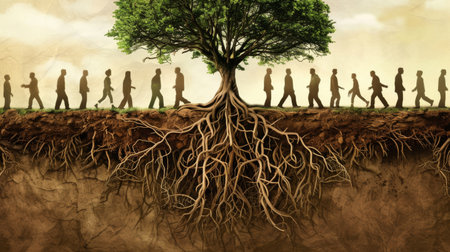 The Roots of Cooperation Run Deep: Anchoring Societiesの素材