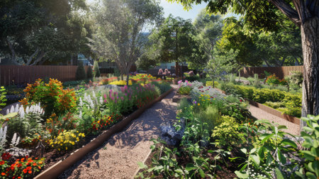 Community Oasis: Vibrant Gardenの素材