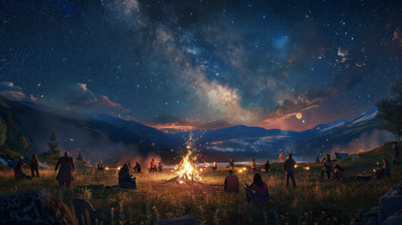 Community Bonfire: Sharing Storiesの素材