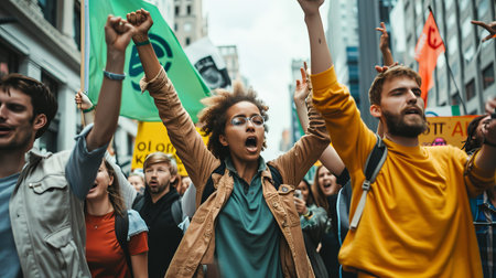 Activist March: Voices in Unityの素材
