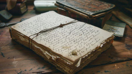 Tucked Treasure: Handwritten Letter Discoveryの素材