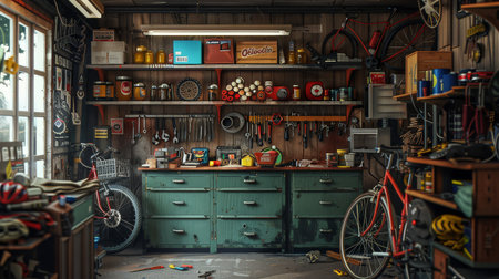 Realistic View of Community Bike Repair Shopsの素材