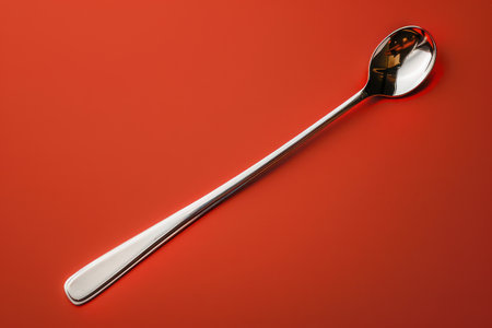 Solid Background Featuring Isolated Stirrer.の素材