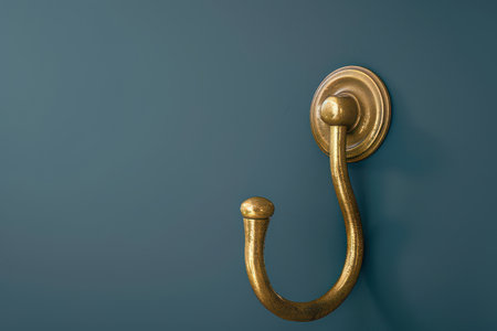 Solid Background Featuring Wall Hook.の素材