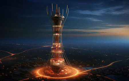 Architects Designing Iconic Telecom Towersの素材