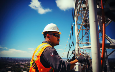 Structural Inspections of Telecom Towers by Engineersの素材