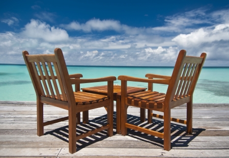A table for two, pleaseの写真素材