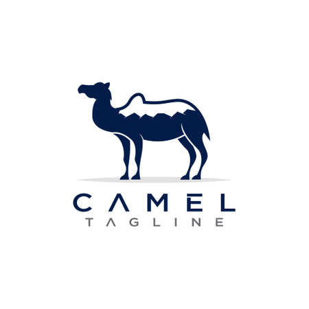 This is a camel logo templateのイラスト素材