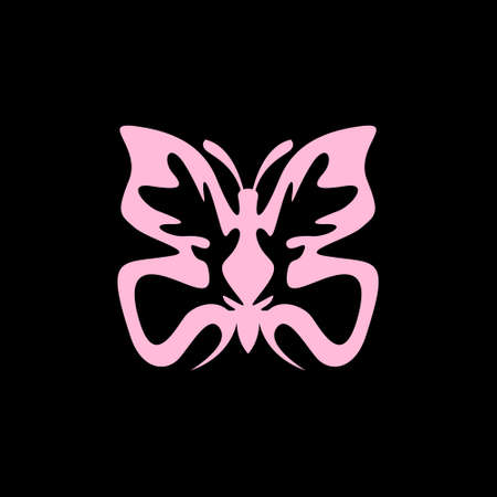 Abstract butterfly, creative design vectorのイラスト素材
