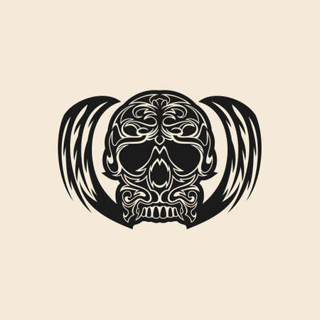 Skeleton   design vector templateのイラスト素材