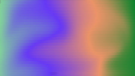 This image presents an abstract gradient background featuring a mesmerizing blend of cool and warm colors Shades of green blue purple orange and peach seamlessly merge together creating a soft and visually appealing composition The smooth transitions between hues evoke a sense of tranquility and harmony making it a versatile backdrop for various design projects The gradient effect adds depth and dimension enhancing the overall aesthetic appealの写真素材