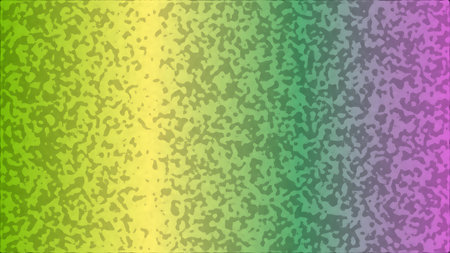 This image features a captivating abstract background displaying a gradient of vibrant colors transitioning seamlessly from green and yellow to a lush green and ending in a striking purple hue Organic shapes are scattered across the surface adding depth and texture to the composition The design is reminiscent of natural patterns creating a visually appealing and modern backdrop suitable for various creative projects Its dynamic coloration and unique texture make it a versatile asset for digital design presentations or artistic endeavors providing a colorful and organic aestheticの写真素材