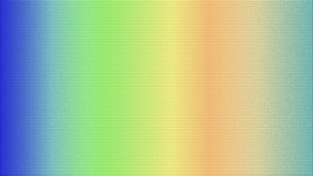 An abstract gradient mesh background featuring a smooth transition between different colors The image starts with a deep blue on the left gradually shifting to green then yellow and finally a warm orange on the right The subtle mesh pattern adds texture and depth to the background creating a visually appealing and versatile design Perfect for use as a backdrop in graphic design projects presentations or web design layouts The color palette is vibrant and eyecatching making it ideal for projects that need a splash of color and a modern aestheticの写真素材