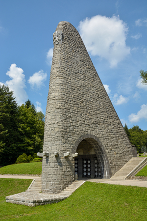 The Memorial of the Czechoslovak Army in Dukla pass in Northern Slovakiaのeditorial素材