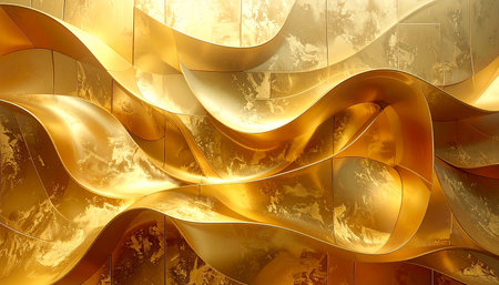 3d illustration of abstract geometric composition,digital art works. Computer generated image.の素材