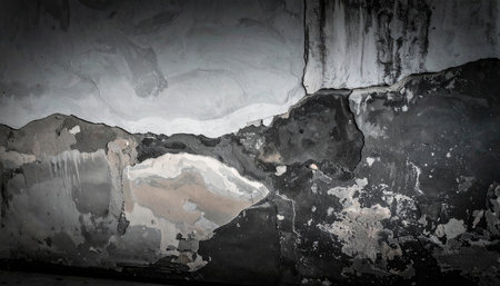 Old concrete wall texture. Grunge background with space for textの素材