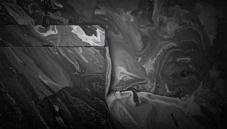 black and white marble texture, background for design. monochromeの素材