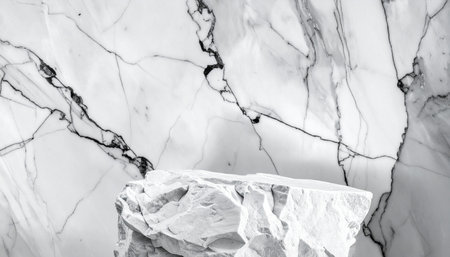 White marble texture with natural pattern for background or design art work.の素材