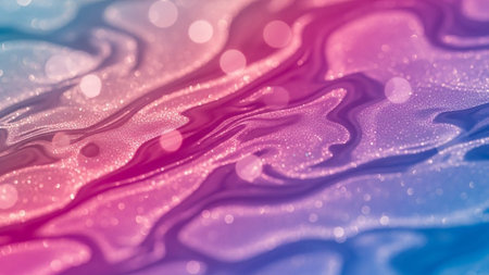 water drops on colorful abstract background. 3d rendering toned imageの素材