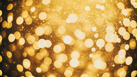 sparkle circle lit celebrations display.の素材