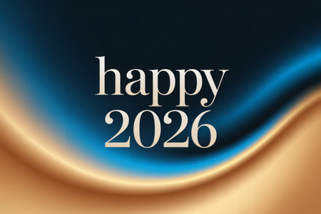 blue and gold satin background. Vector illustration.の写真素材