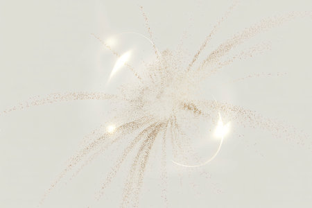 abstract fractal digital background a computer-generated 2D illustrationの写真素材