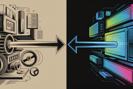 Digital Illustration of a Technology Concept. 3D Rendering.の写真素材