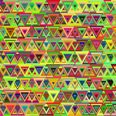 abstract multicolor triangle patternの写真素材