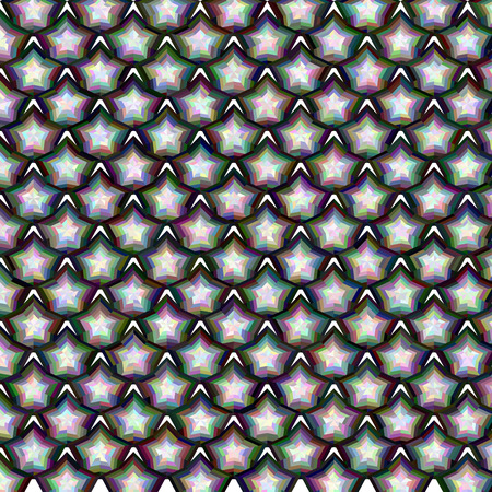 star pattern multicolorの写真素材
