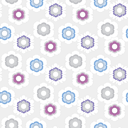 floral seamless pattern for paper fabric designの写真素材
