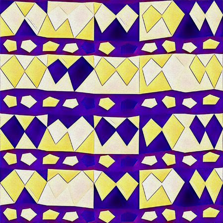Abstract geometric pattern for paper and fabric designの写真素材
