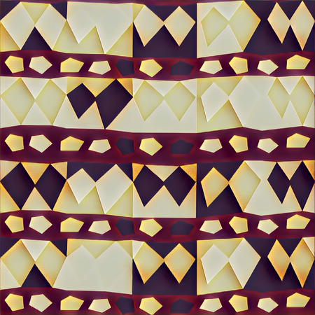 Abstract geometric pattern for paper and fabric designの写真素材