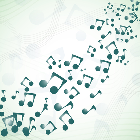 multicolor music background for fabric, paper and web designの写真素材